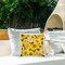 Stupell Industries Charming Country Sunflowers Pattern Outdoor Printed Pillow design by Sazerelli Designs, 18 x 7 x 18